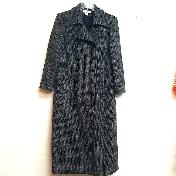 NWOT ONLY ONE Wool blend double breast Over Coat